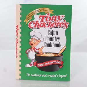 Tony Chachere's Cajun Country Cookbook by Tony Chachere 2001 Louisiana